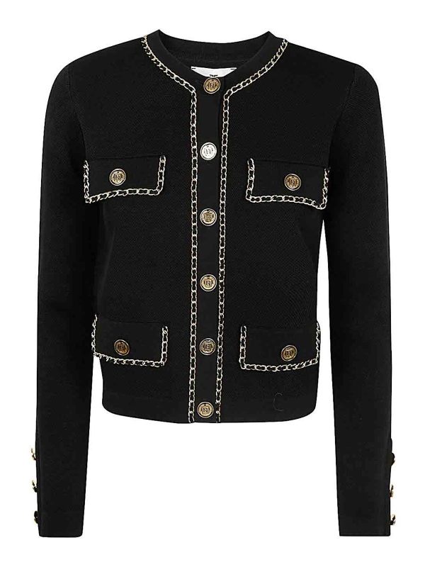 Elisabetta Franchi Cardigan - Noir