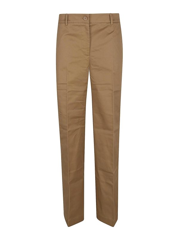 P. A.R. O.S. H. Pantalons Décontractés - Camel