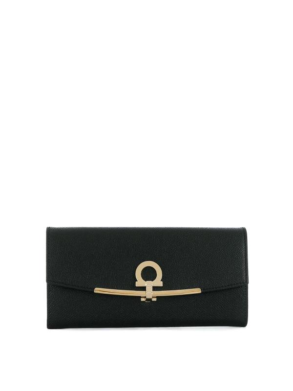 Salvatore Ferragamo Portefeuilles - Noir