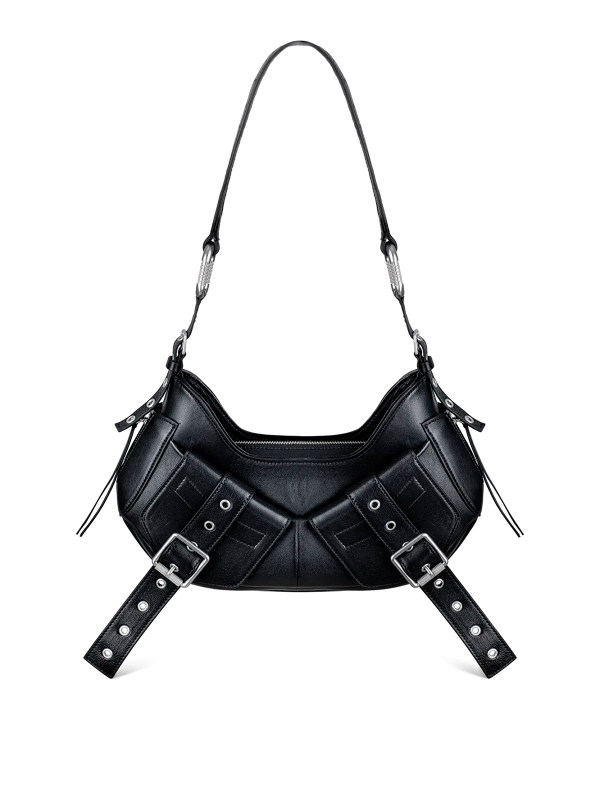 Biasia Sac Porté Épaule - Noir