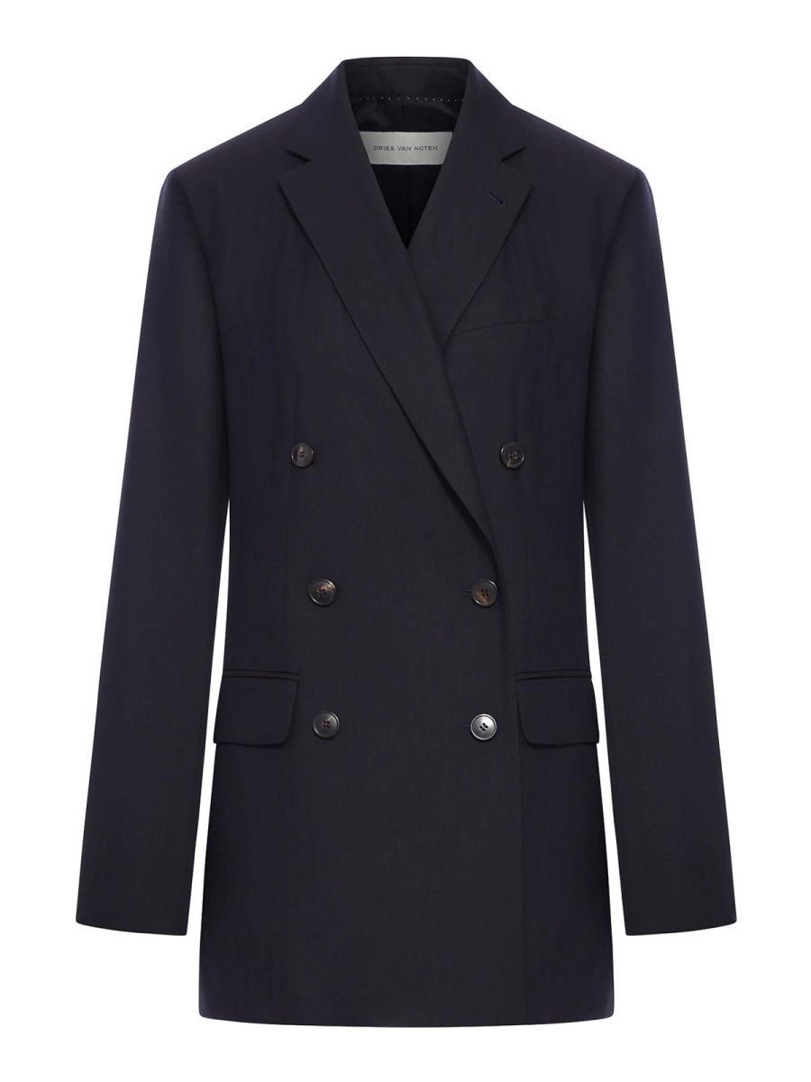 Dries Van Noten Blazer - Bleu