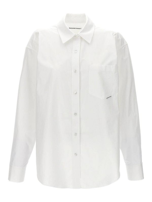 T By Alexander Wang Chemise - Blanc