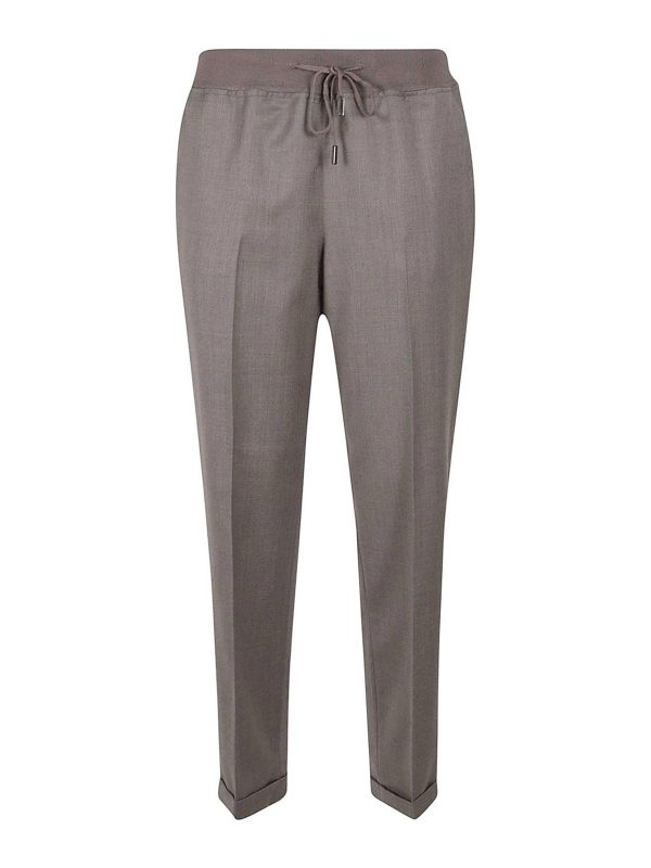 Quelledue Pantalons Décontractés - Beige