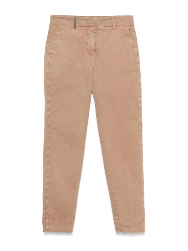 Peserico Pantalons Décontractés - Marron