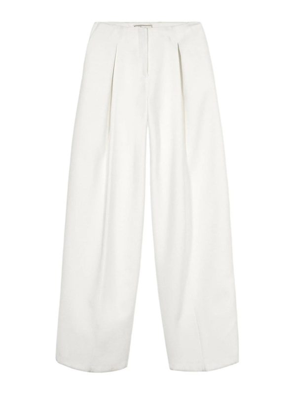 Blumarine Pantalons Décontractés - Blanc