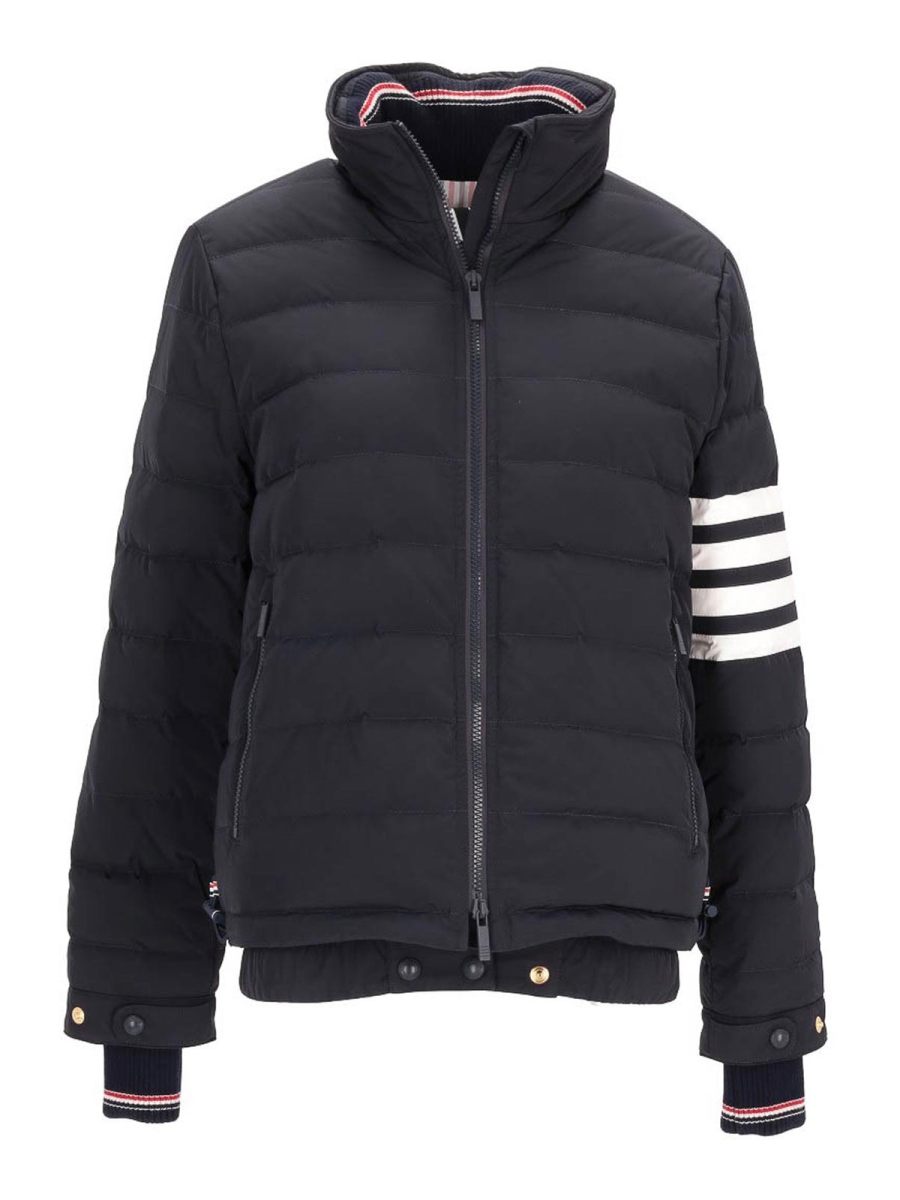 Thom Browne Veste Casual - Bleu Foncé