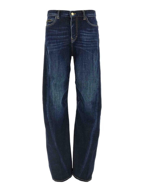 Dsquared2 Jean Bootcut - Bleu