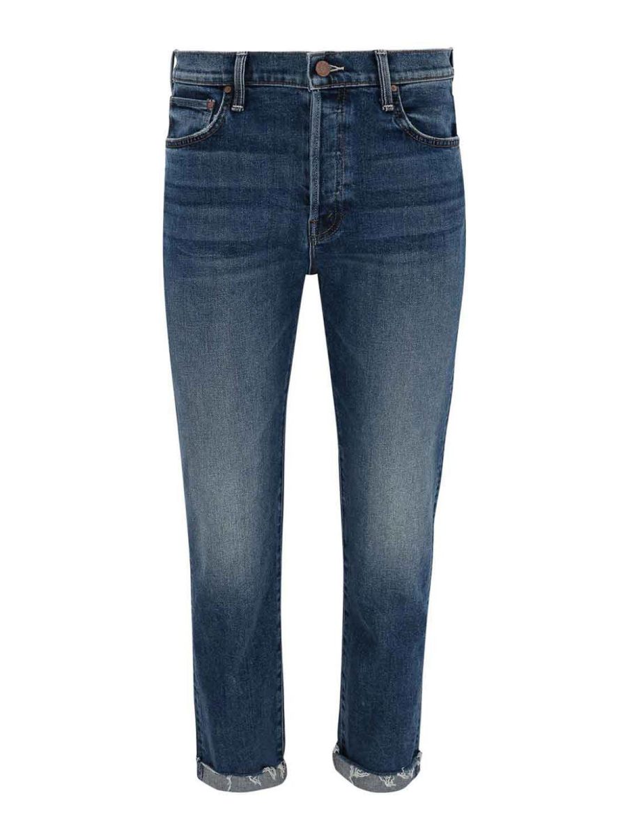 Mother Jean Bootcut - Bleu
