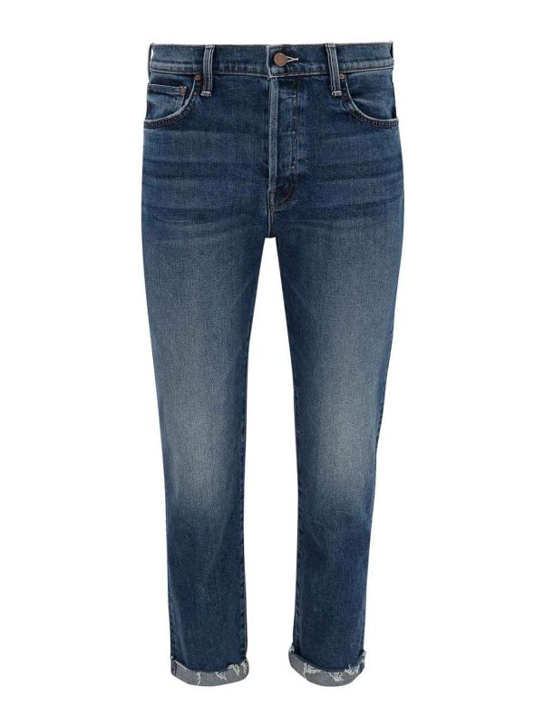 Mother Jean Bootcut - Bleu