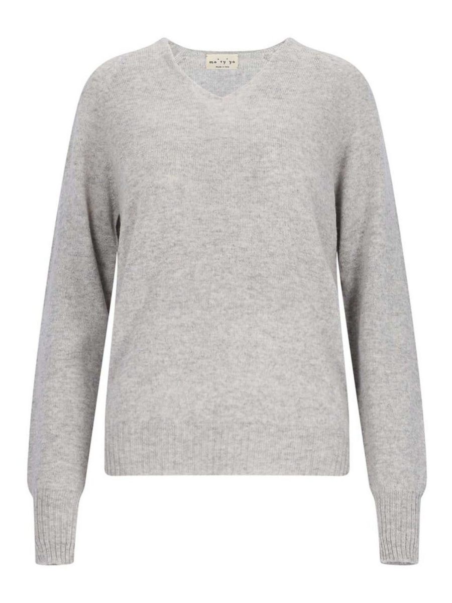 Ma'ry'ya Pull Col Bateau - Gris