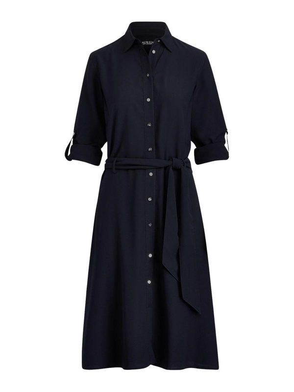 Lauren Ralph Lauren Maxi Robe - Bleu Foncé