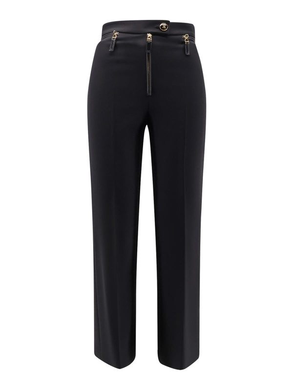 Elisabetta Franchi Pantalons Décontractés - Noir