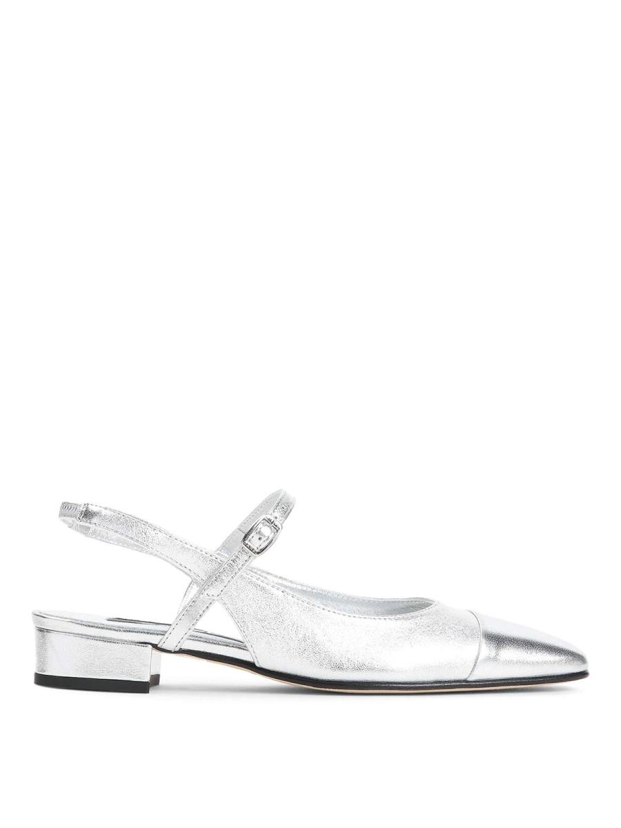 Carel Paris Mules - Argent