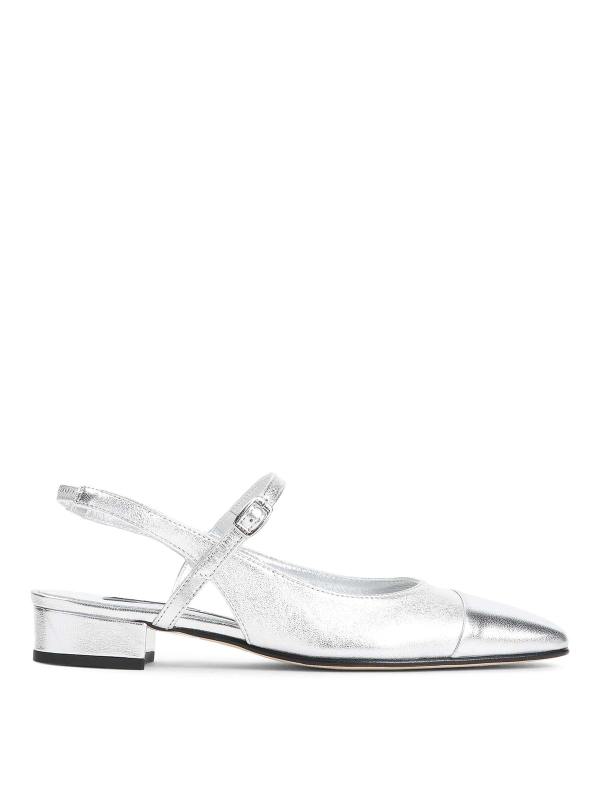 Carel Paris Mules - Argent