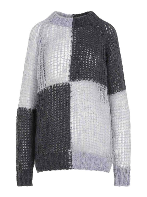 Acne Studios Pull Col Rond - Gris