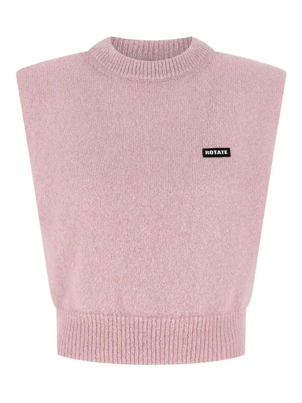 Rotate Birger Christensen Gilet - Couleur Chair