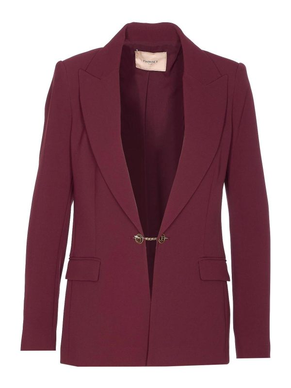 Twinset Veste Casual - Rouge