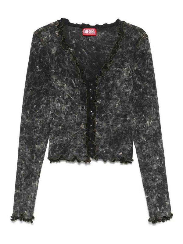 Diesel Cardigan - Noir