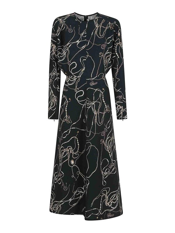 Victoria Beckham Jupe Midi - Vert