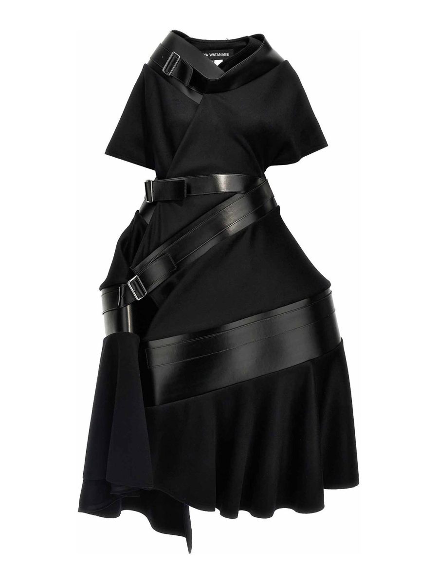 Junya Watanabe Manteau Court - Noir