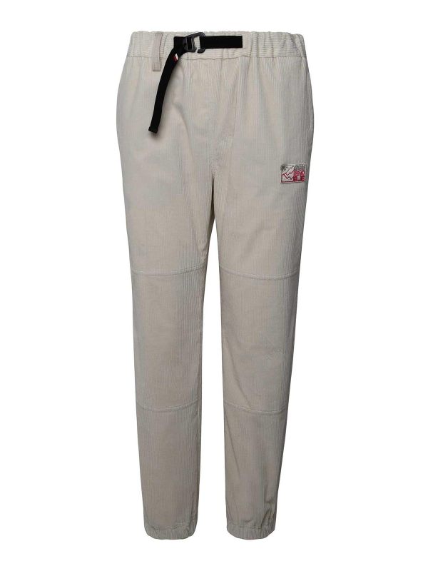 Moncler Pantalons Décontractés - Crème