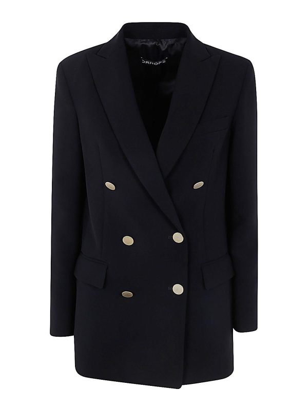 Drhope Manteau Court - Noir