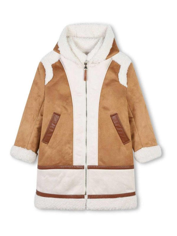 Chloe' Manteau Court - Marron