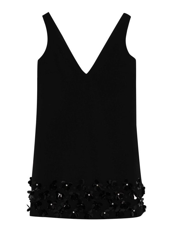 Self Portrait Robe Courte - Noir