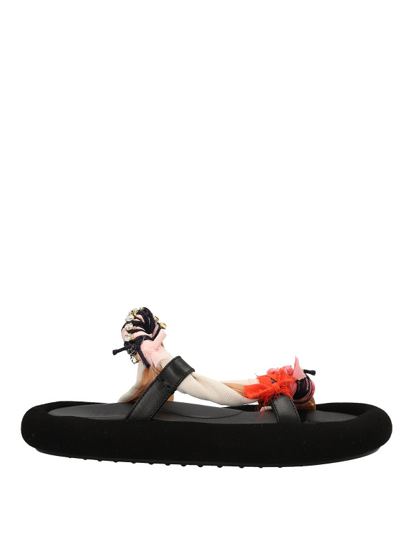 13 09 SR Sandales - Noir