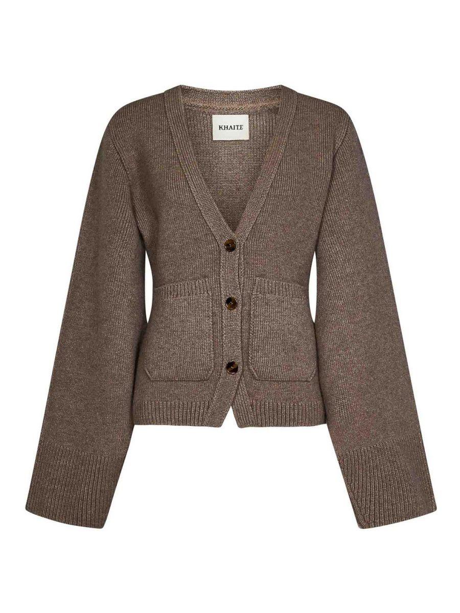Khaite Cardigan - Marron