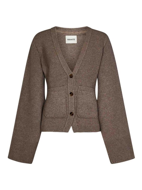 Khaite Cardigan - Marron