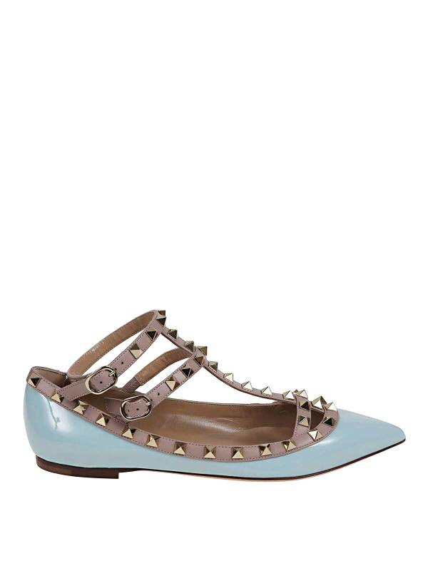 Valentino Garavani Ballerines - Bleu Clair