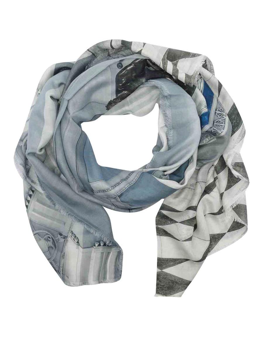 Faliero Sarti Écharpe - Bleu