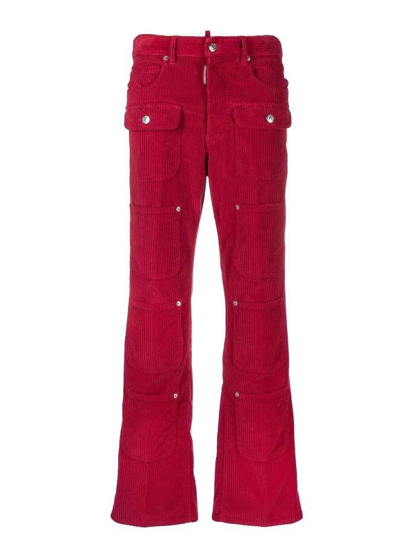 Dsquared2 Jean Bootcut - Foncé Délavé