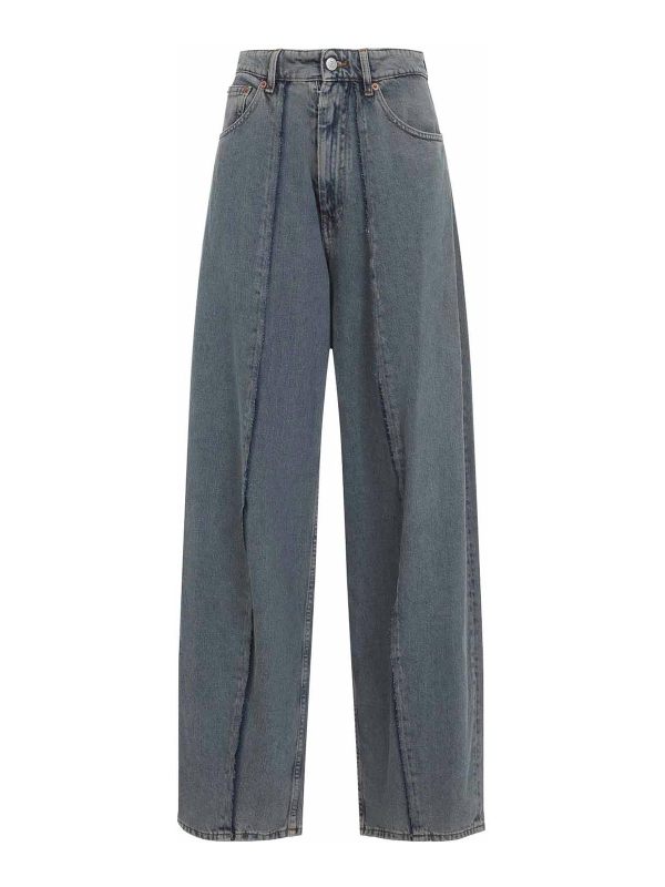 MM6 Maison Margiela Jean Bootcut - Gris Clair