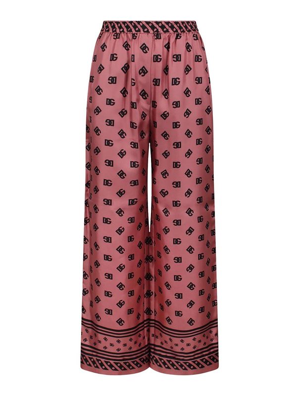 Dolce & Gabbana Pantalons Décontractés - Rose