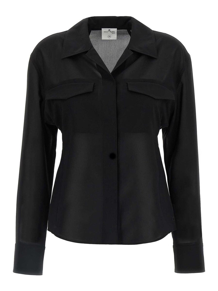 Courreges Chemise - Noir