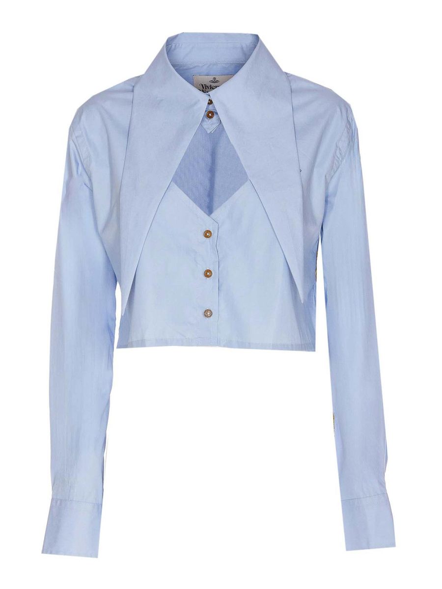 Vivienne Westwood Chemise - Bleu