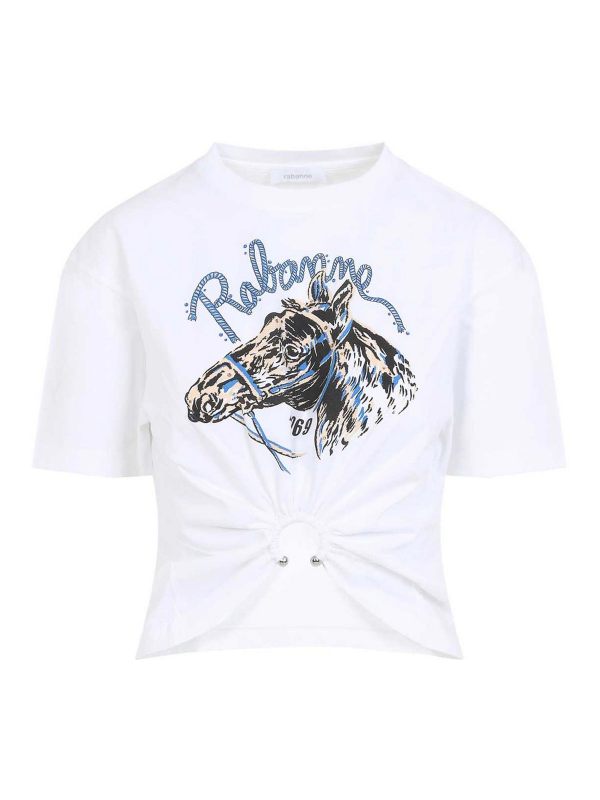 Rabanne T-Shirt - Blanc