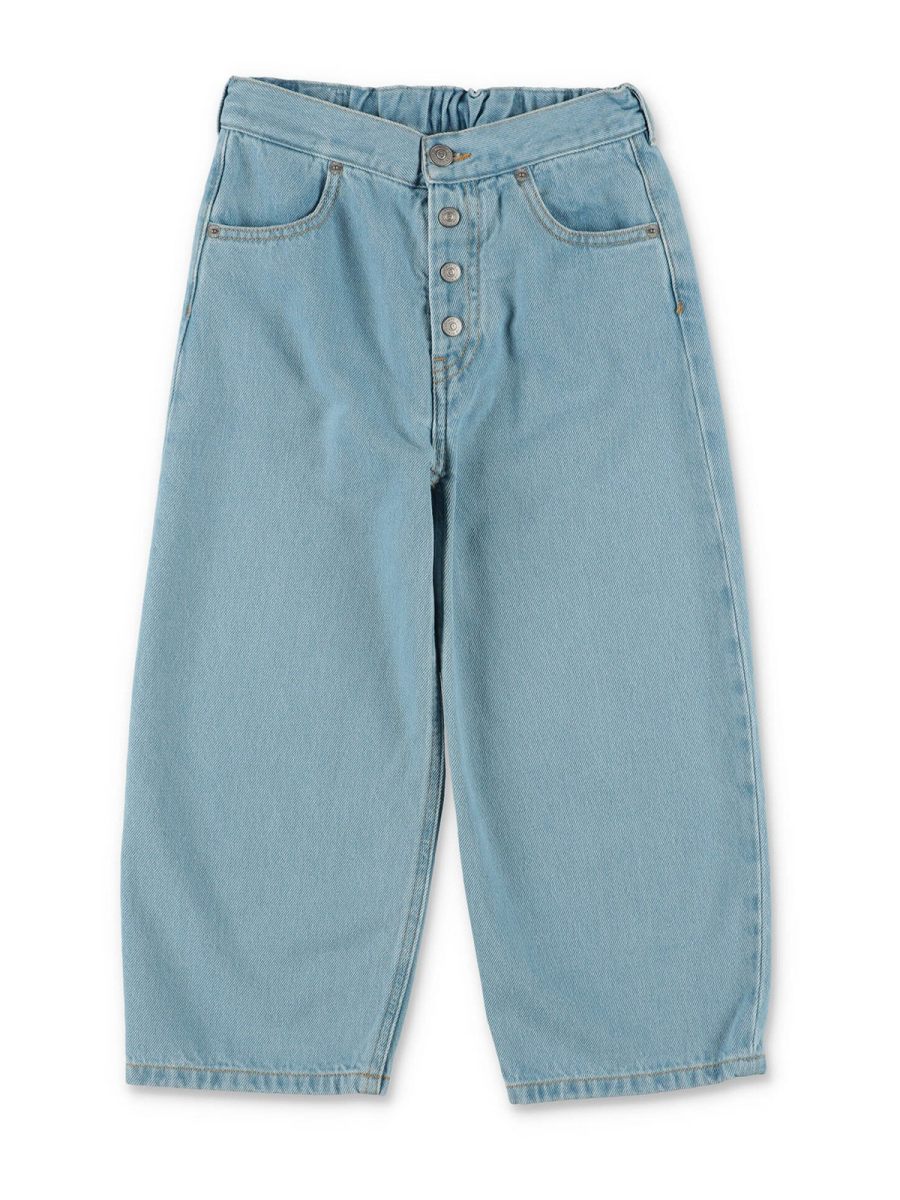 MM6 Maison Margiela Pantalons Décontractés - Bleu Clair