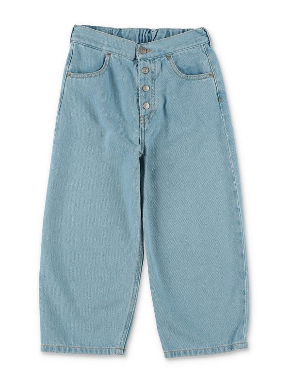 MM6 Maison Margiela Pantalons Décontractés - Bleu Clair