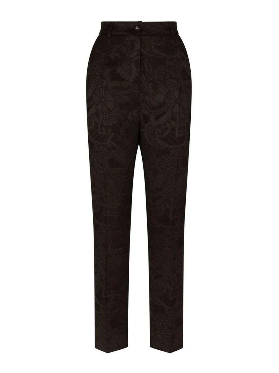 Dolce & Gabbana Pantalon Couturier - Noir