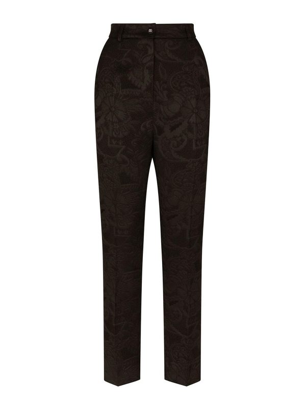 Dolce & Gabbana Pantalon Couturier - Noir
