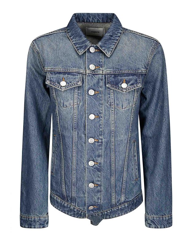 Coperni Veste En Jean - Bleu