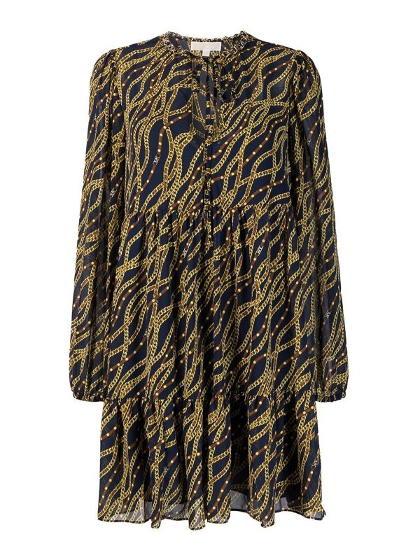 Michael Kors Robe Courte - Bleu
