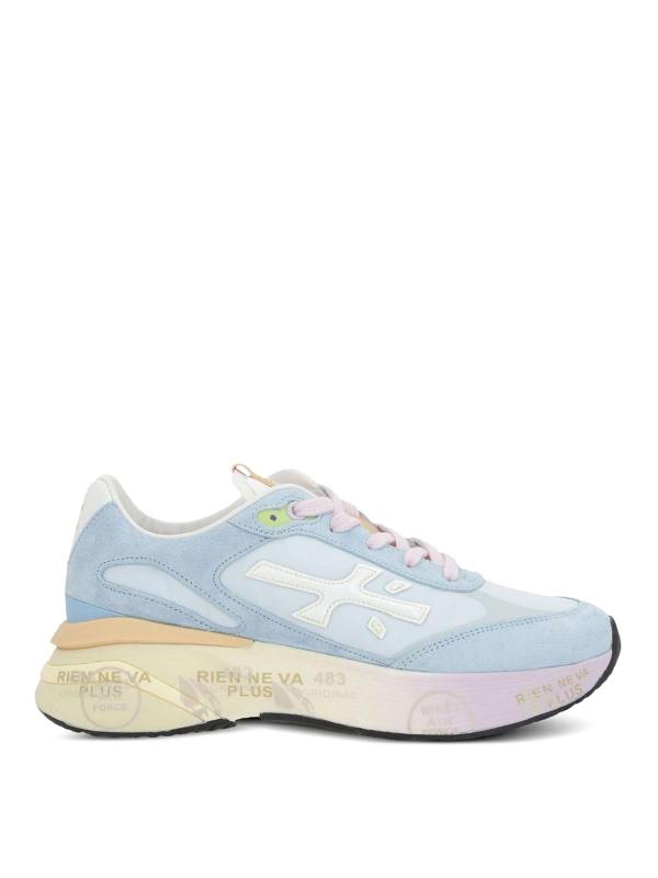 Premiata Baskets - Bleu Clair