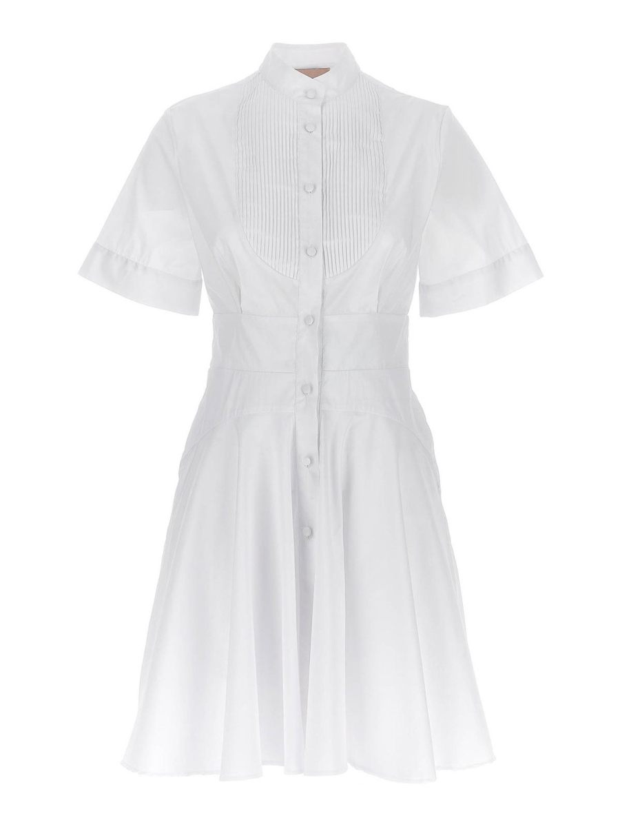 Le Twins Robe Courte - Blanc