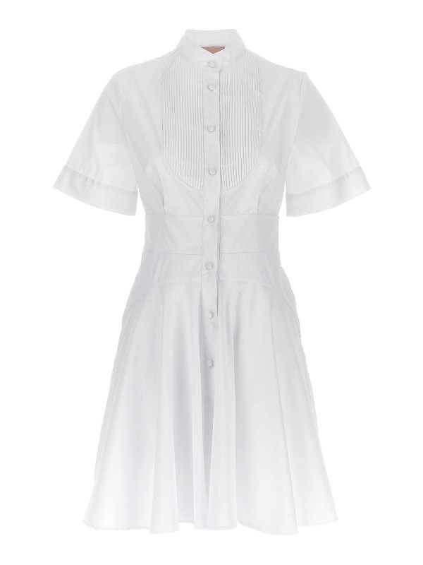 Le Twins Robe Courte - Blanc