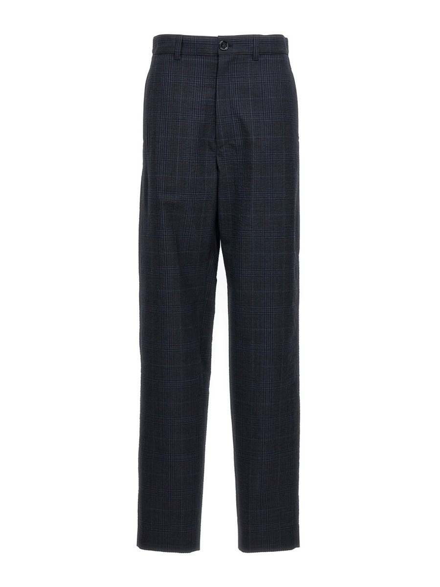 Lemaire Pantalons Décontractés - Bleu