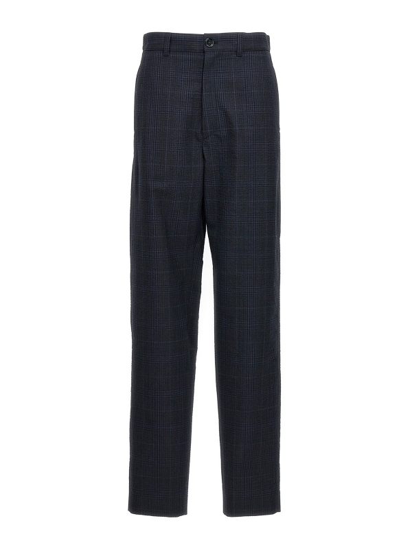 Lemaire Pantalons Décontractés - Bleu